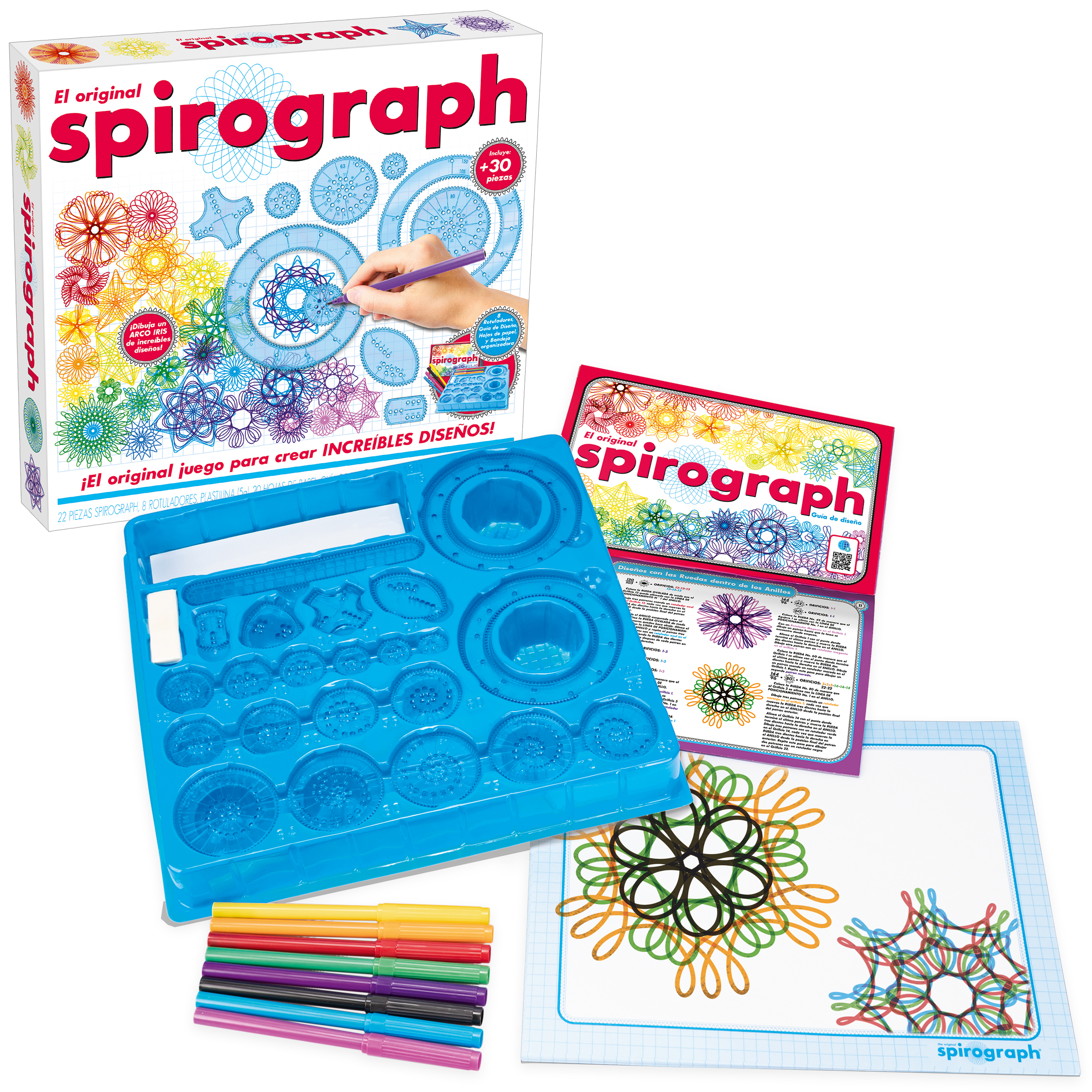 spirograph original set (worlds brands - 80979 )