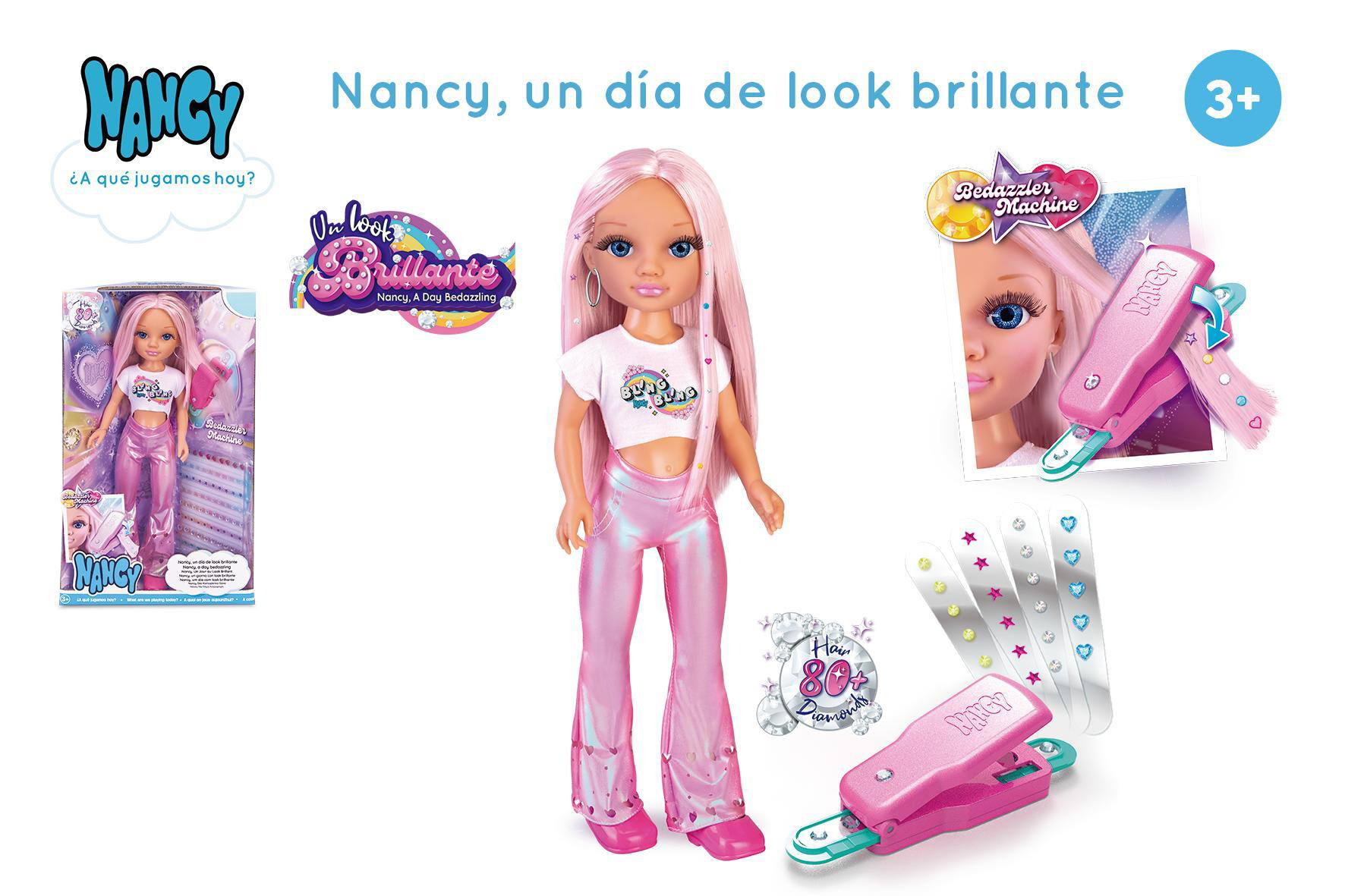 nancy un dia de look brillante (famosa - nac45000)