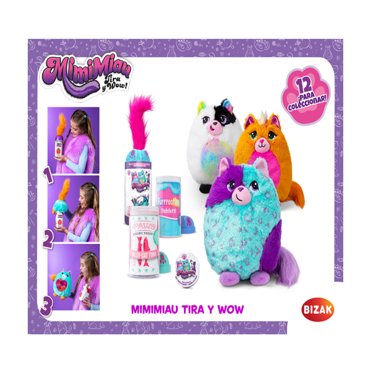 mimimiau tira y wow (bizak - 64120001  )