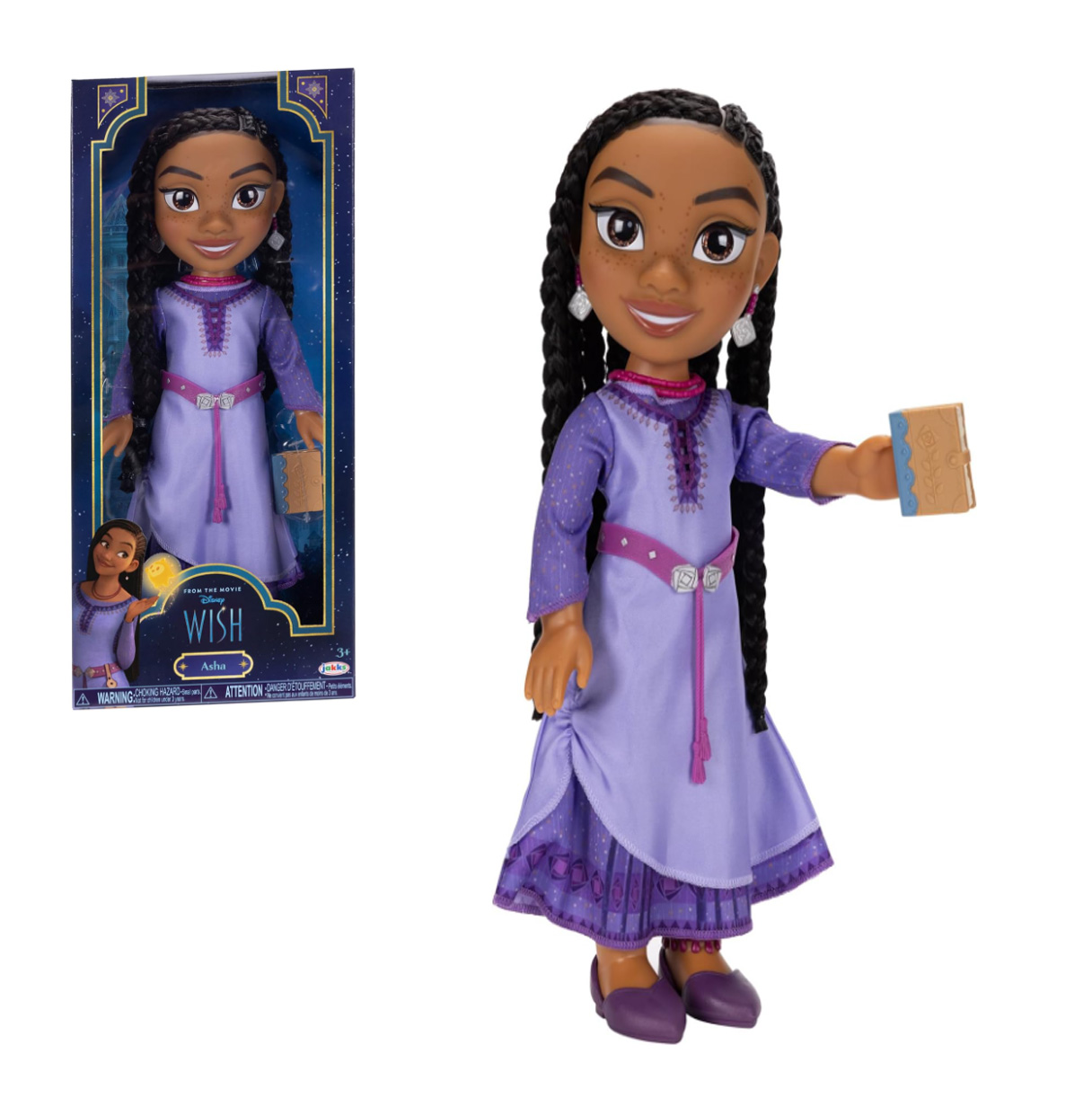 DISNEY WISH - ASHA - BAMBOLA 38 CM. - JAKKS PACIFIC