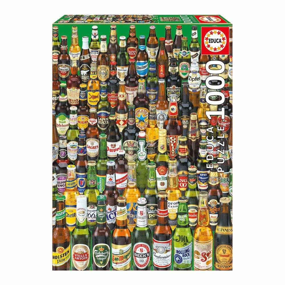 puzzle 1000 cervezas (educa - 12736)