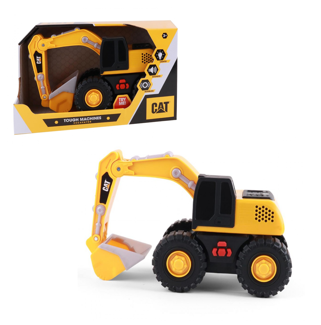 cat excavadora 25 cms  (funrise - 82399)