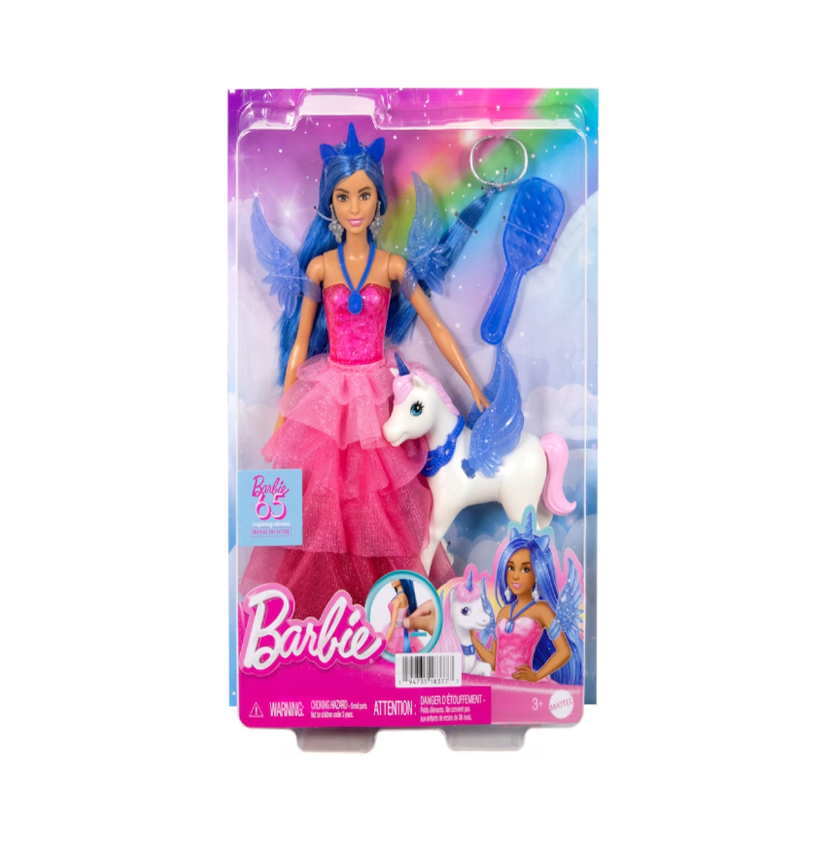 barbie magia hadacornio zafiro ( mattel - hrr16 )